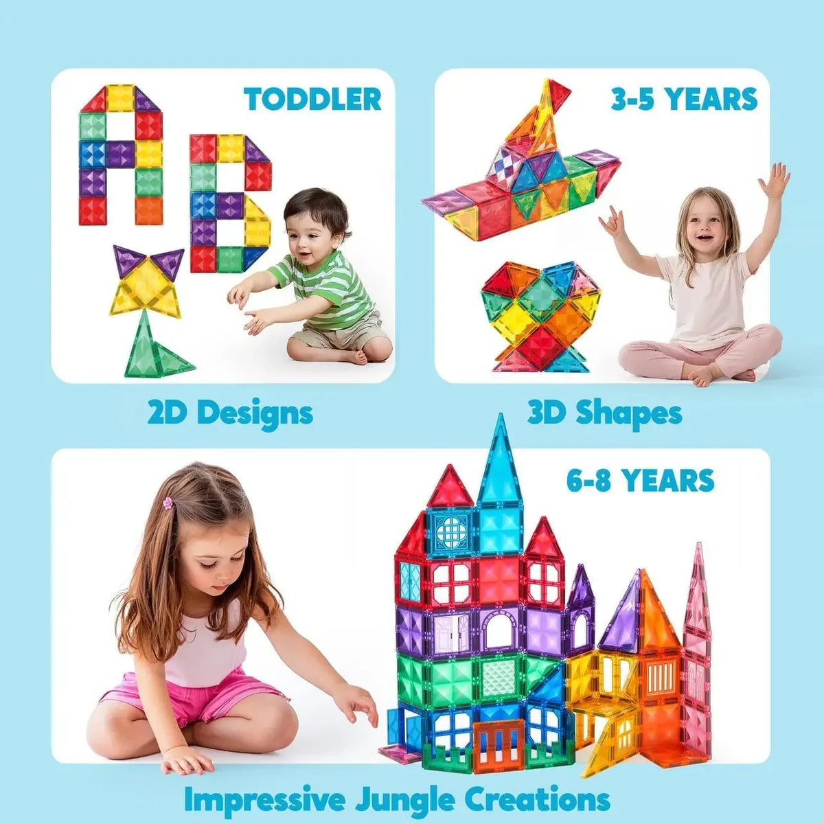 Magnetic Building Tiles