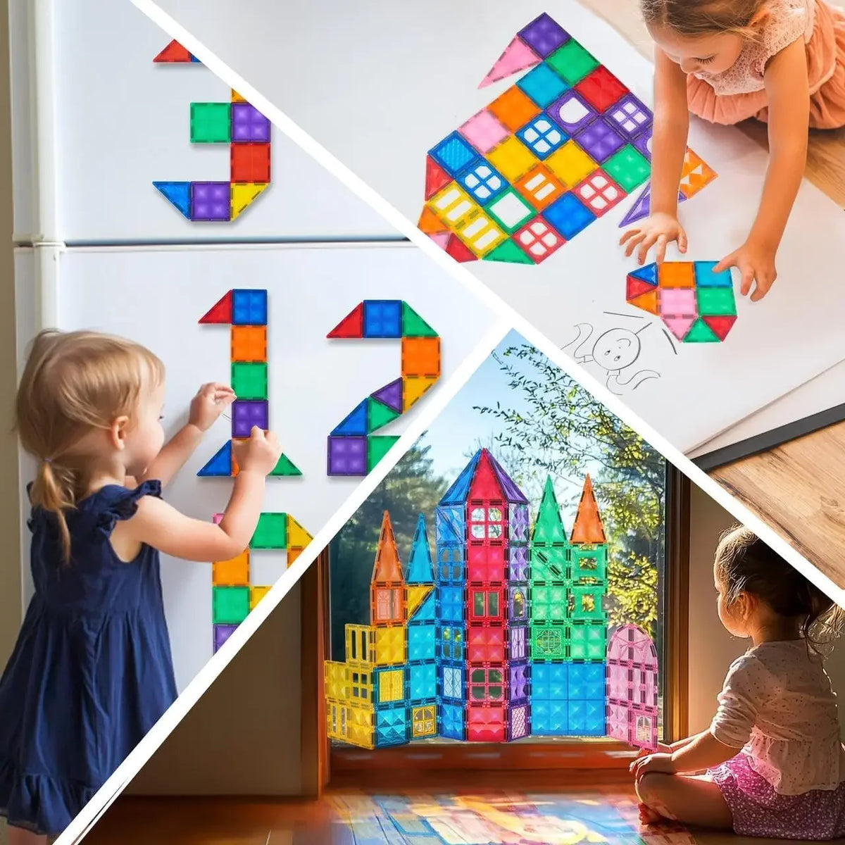 Magnetic Building Tiles